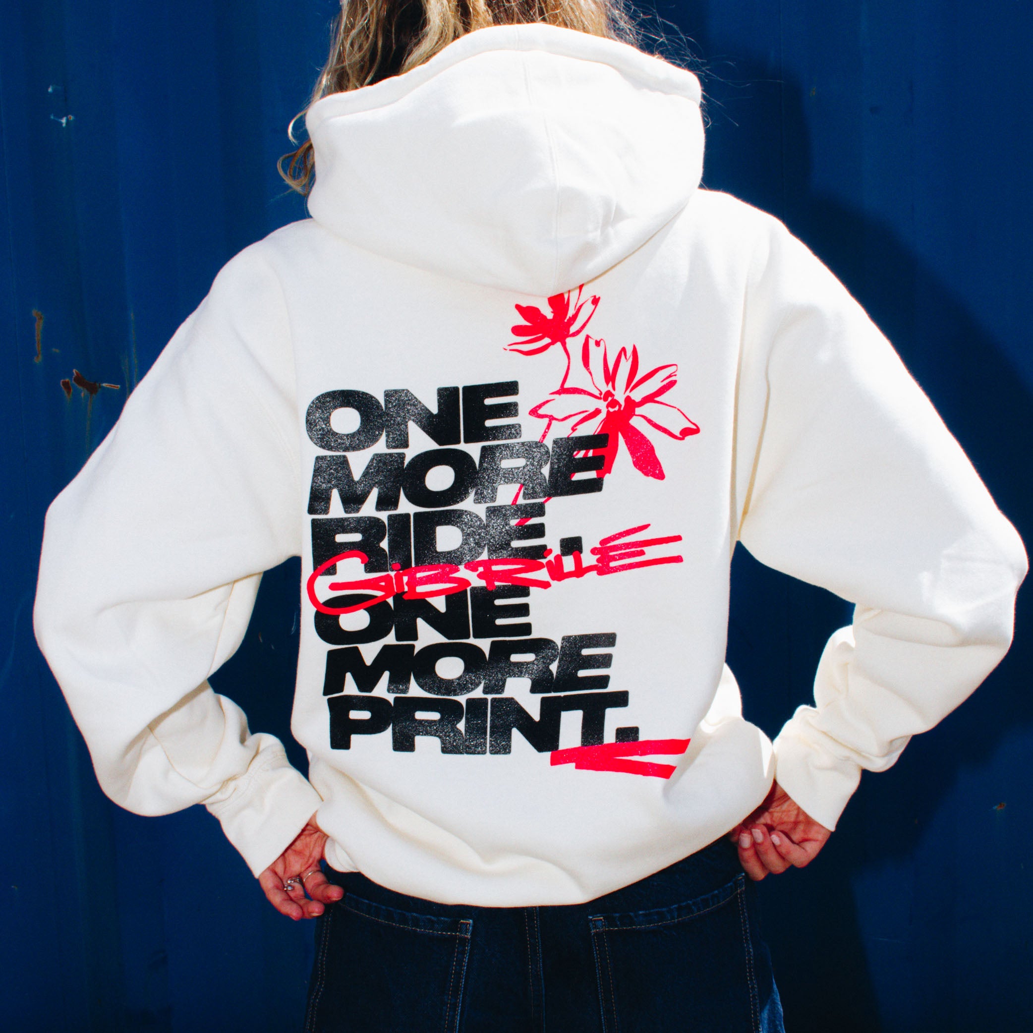 One More Print One More Ride Hoodie
