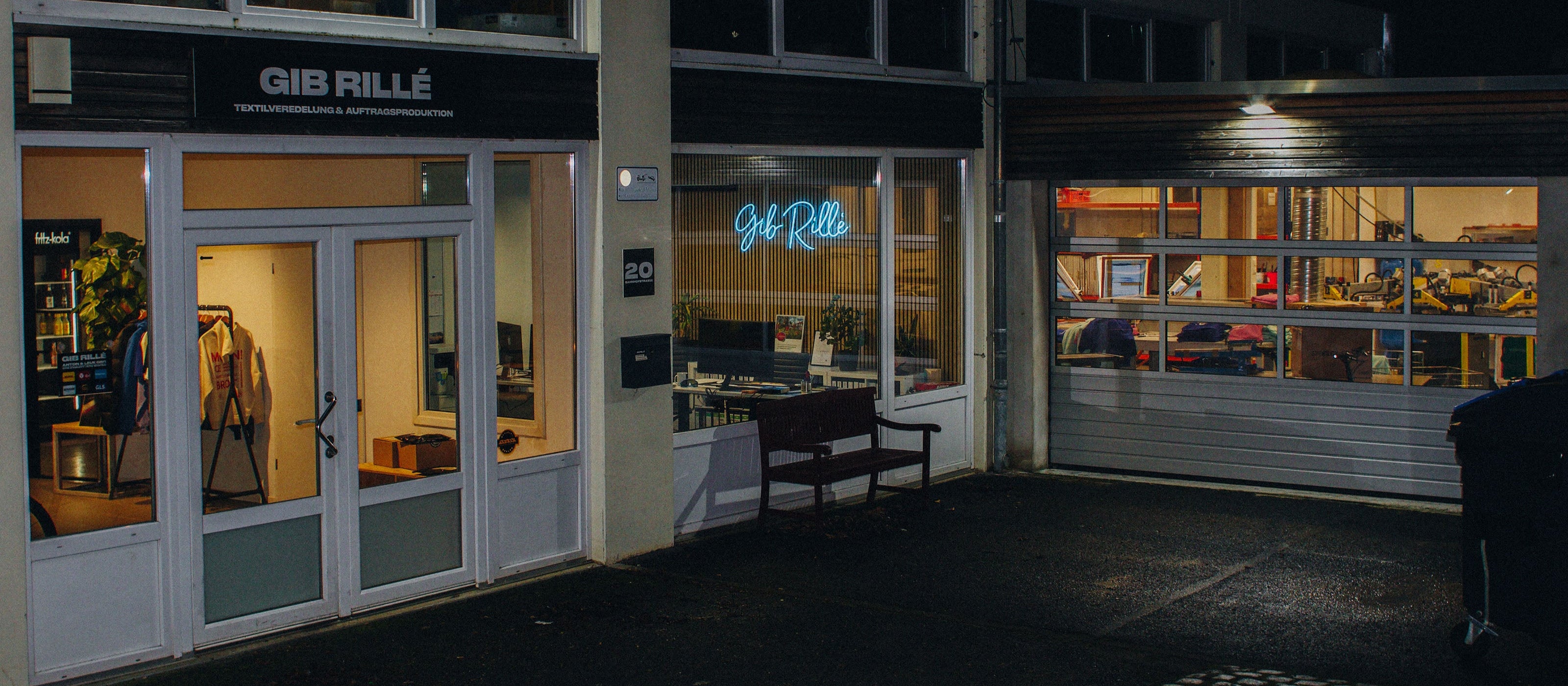 Gib Rillé Firma - Kilian Anton & Leo Leue | Lüneburg Textilproduktion