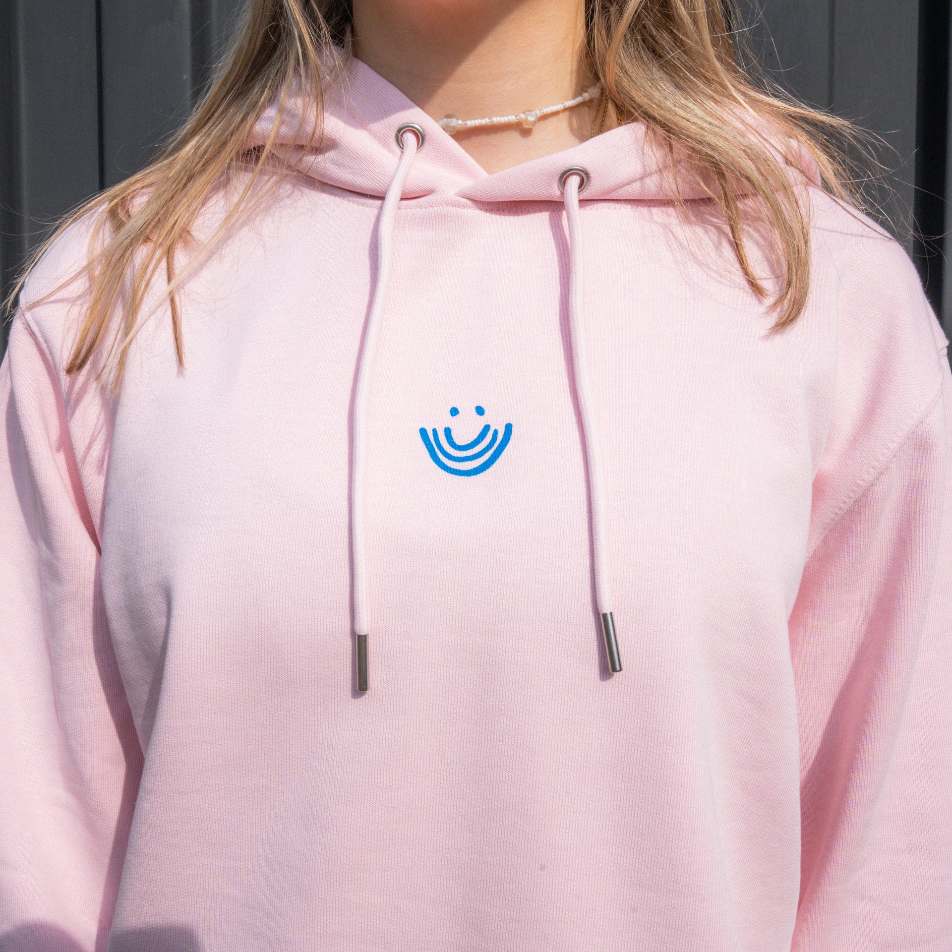 Festival Merch Hoodie About You Pangea Festival Pink - Frontprint
