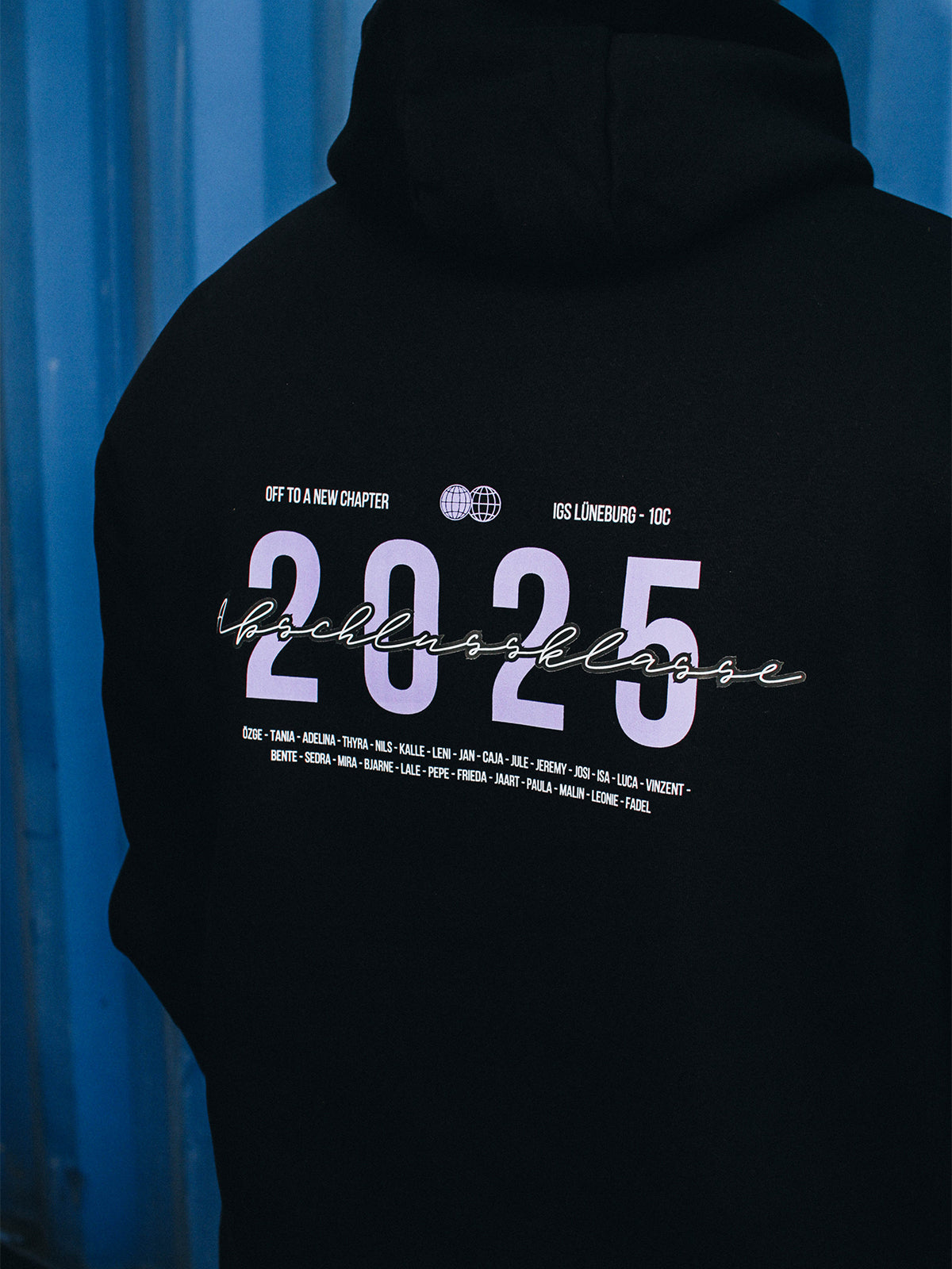 Hochwertiger Abi-Hoodie mit langlebigem Druck – bequem & nachhaltig