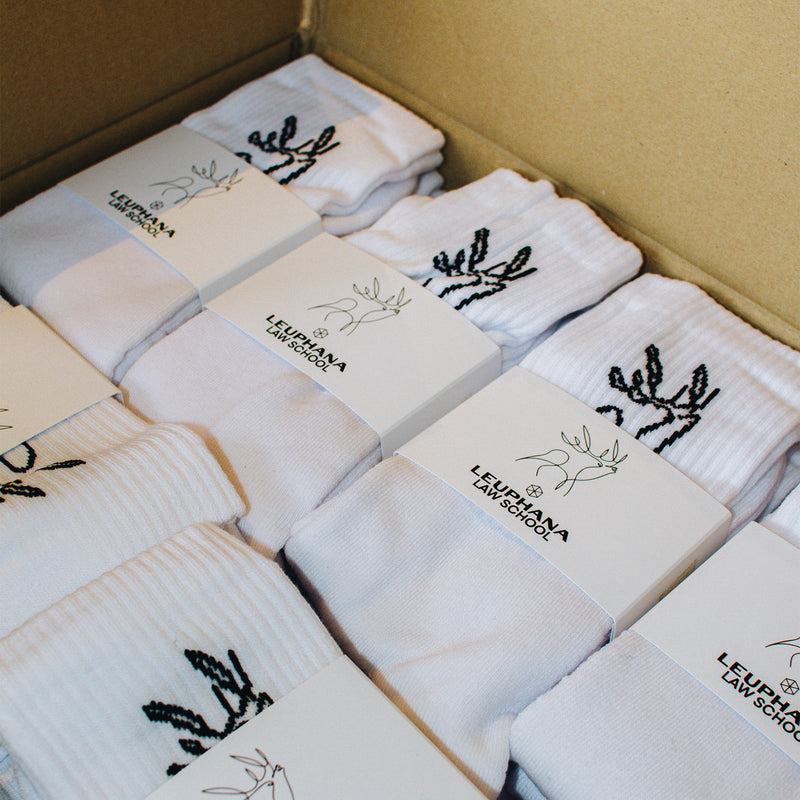 Gib Rillé personalisierte Socken – handveredelte Streetwear-Socken in verschiedenen Farben und Größen