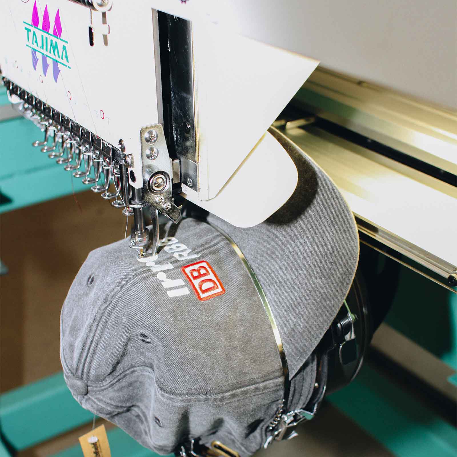 Stickerei Logo Deutsche Bahn