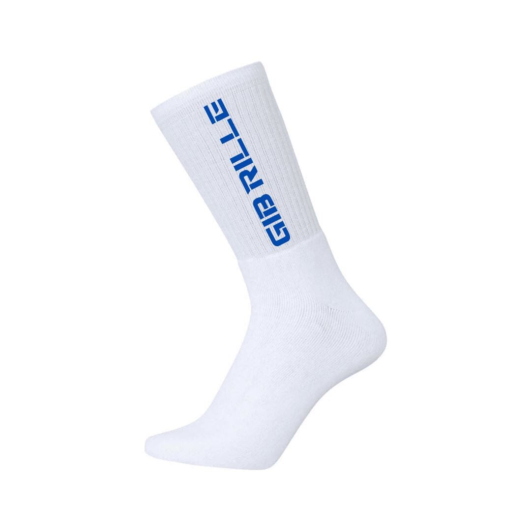 Gib Rillé - Tennissocken - Neu - Blauer Stick - Sportsocken - Bmx Socken - Skatesocken